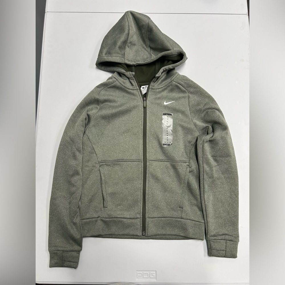 Nike Therma-FIT Big Kids' Full-Zip Hoodie - Picture 1 of 3